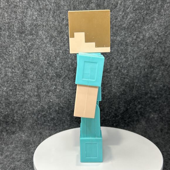 Minecraft Steve Mattel 9inch Figure Blocky Heroic Adventures Action Figure - Picture 5 of 11